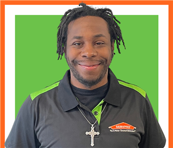 Charles, servpro employee against a white background, man