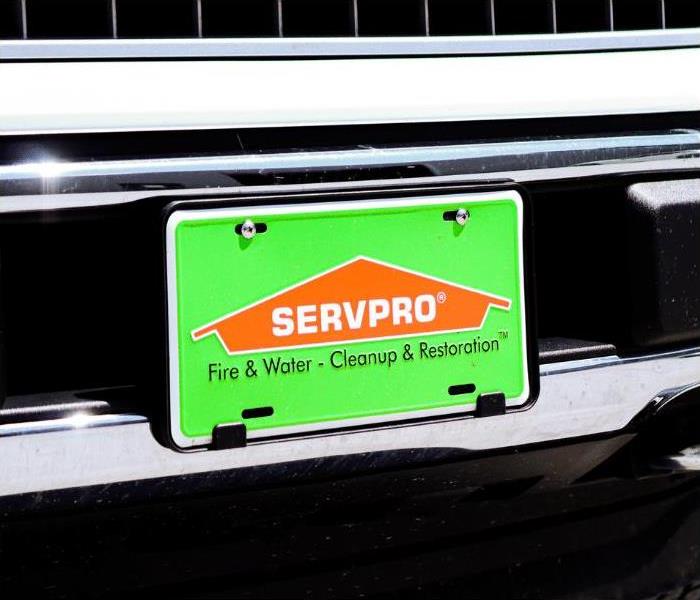 SERVPRO of Lake Arlington license plate